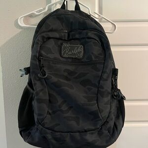 BURLEBO Black Backpack Sleek Durable Design
